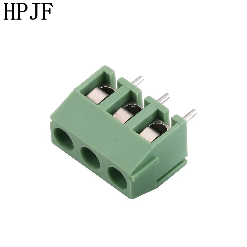 KF396 2/3Pin 3 96 мм Шаг 2/3 Pin Way прямой контакт 300V 10A PCB винтовой клеммный блок