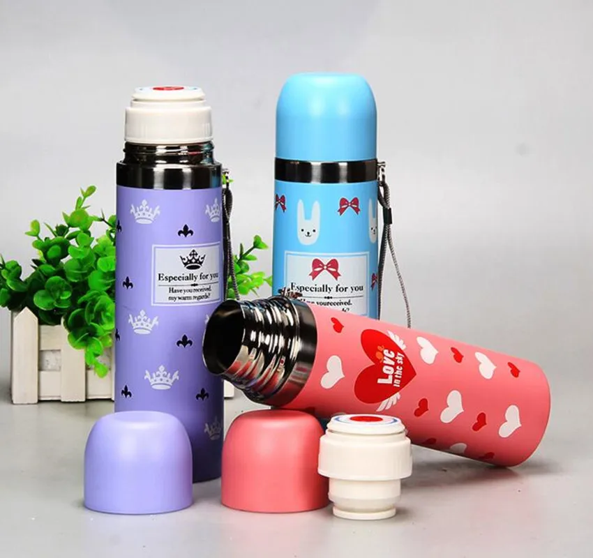 Термос из нержавеющей стали 5 цветов 500 мл|cup table|mug ideasmug plastic |