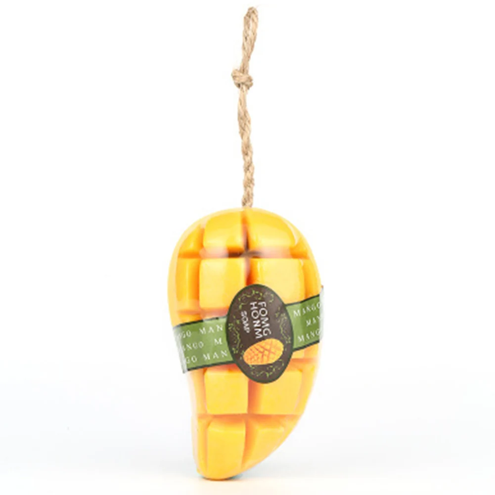 Мыло ручной работы глубокое очищение кожи спа здоровье фруктовая форма душистый