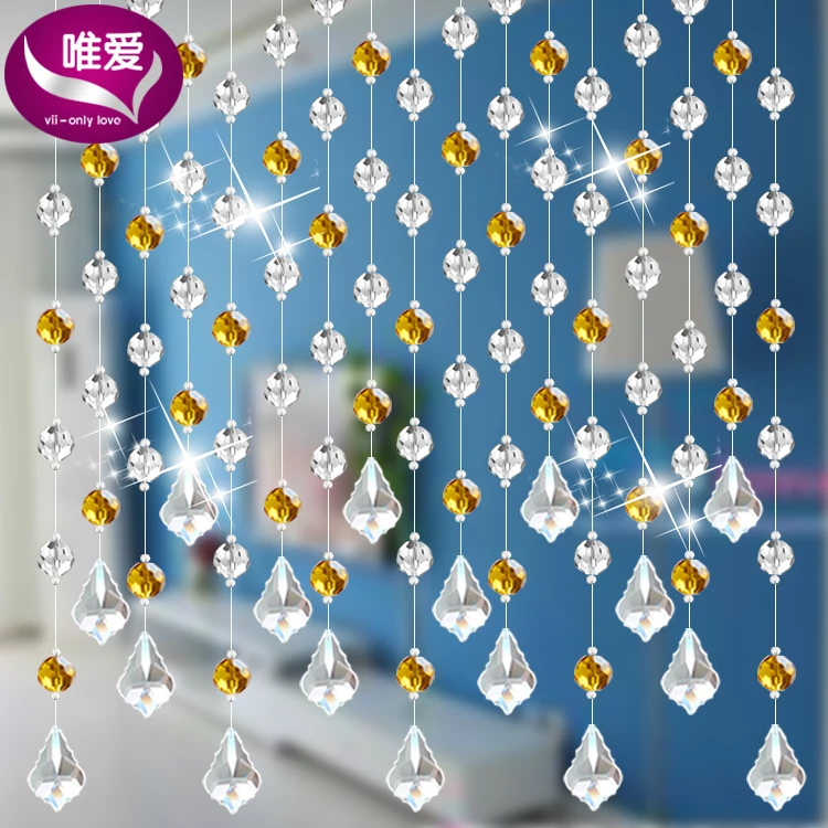 5 струн перегородка для гостиной занавеска из хрустальных бусин домашнего