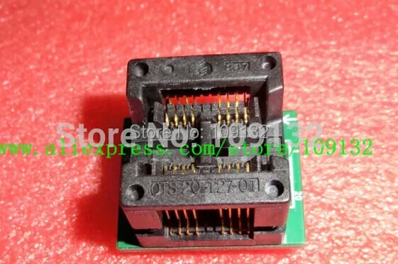 1 шт. переходник SO8 SOP8 к DIP16 разъем 200mil 208mil 25Q 25F|sop8 200mil|sop8 208milsop8 socket |
