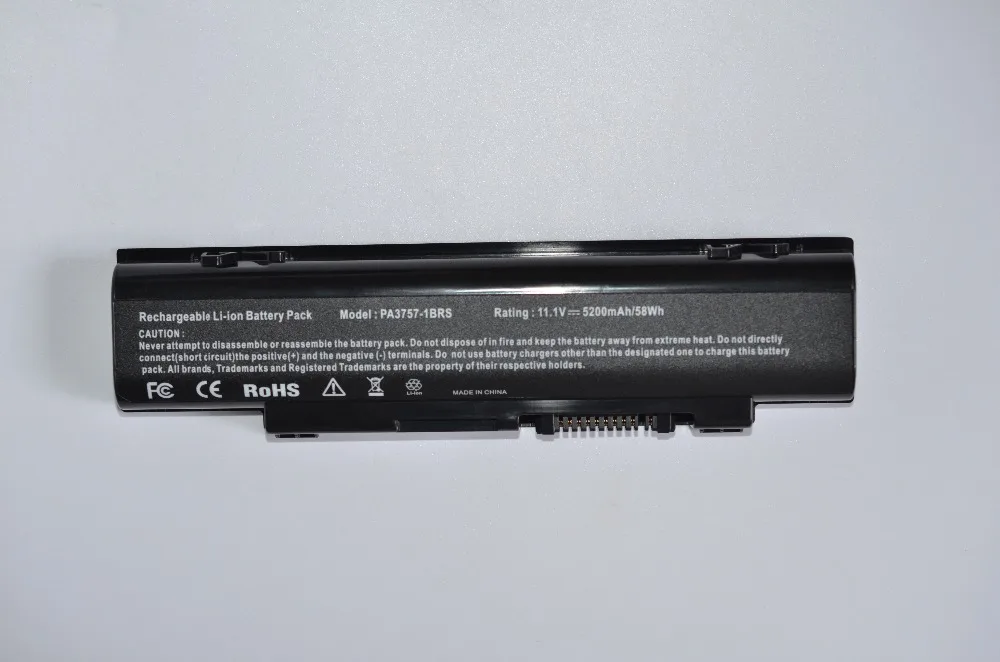 Gololoo 11 1 В 6 ячеек 4400 мАч Новая батарея для ноутбука Toshiba PA3757U-1BRS PABAS213 Qosmio F60 F750 F60-00M F755