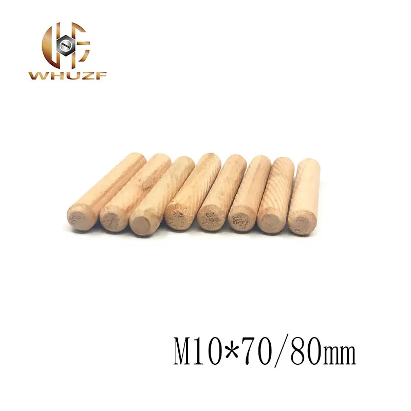 

100 шт. M10 * 70 M10 * 80 деревянные булавки для шкафа