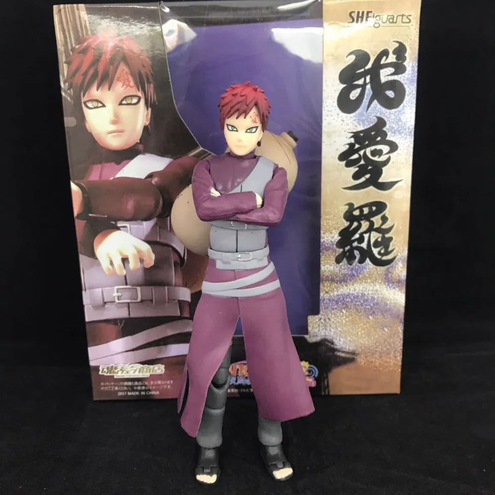 15 см повязка на голову Sabaku no Gaara Совместное подвижный фигурку аниме ПВХ Новая