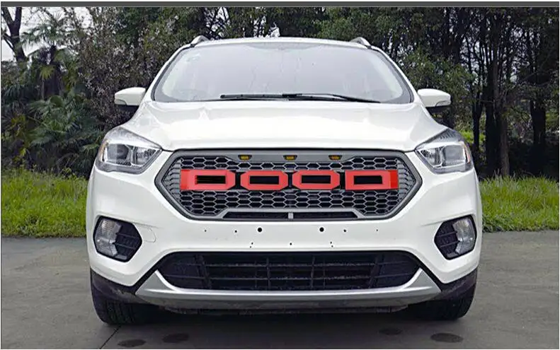 Автомобильная Передняя решетка для решетки радиатора Ford Kuga Escape 2017 2018 2019 (4 цвета) с