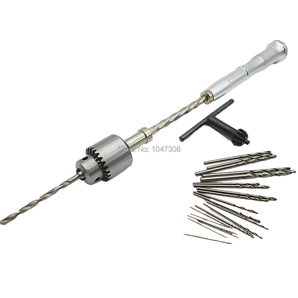 Полуавтоматическая ручная дрель микро для рукоделия ювелирных изделий