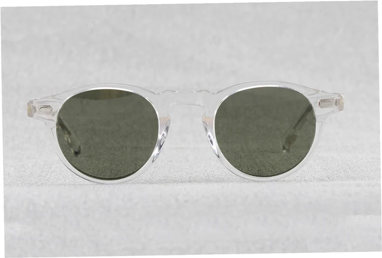 Gregory Peck OV5186 Size47 Oliver Brand Sunglasses Women Sunglasses Men Polarized Round Sunglasses with OP Logo Original Box