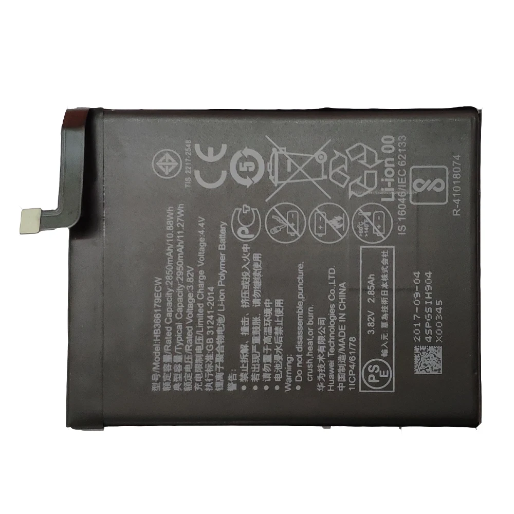 HB366179ECW аккумулятор телефона для Huawei Nova 2 CAZ TL00 AL10 PIC AL00 LX9 L09 L29 2950 мА ч|Аккумуляторы