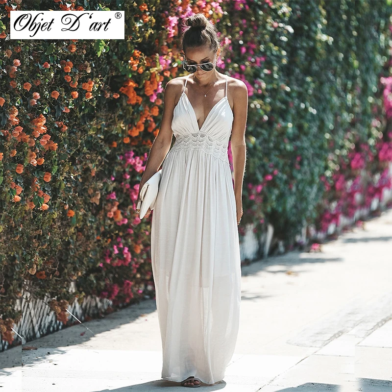 Сексуальное открытое женское длинное платье с открытой спиной кружевное макси