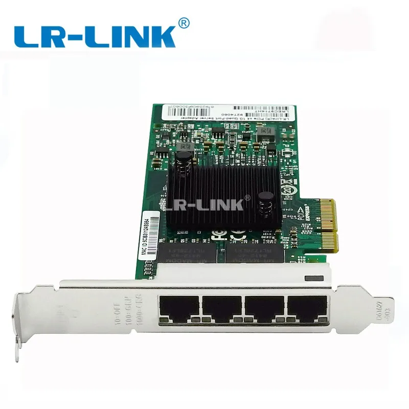 LR-LINK 9724PT Gigabit Ethernet сетевой адаптер Quad Порты и разъёмы PCI Express карты 1000 МБ Intel I350-T4