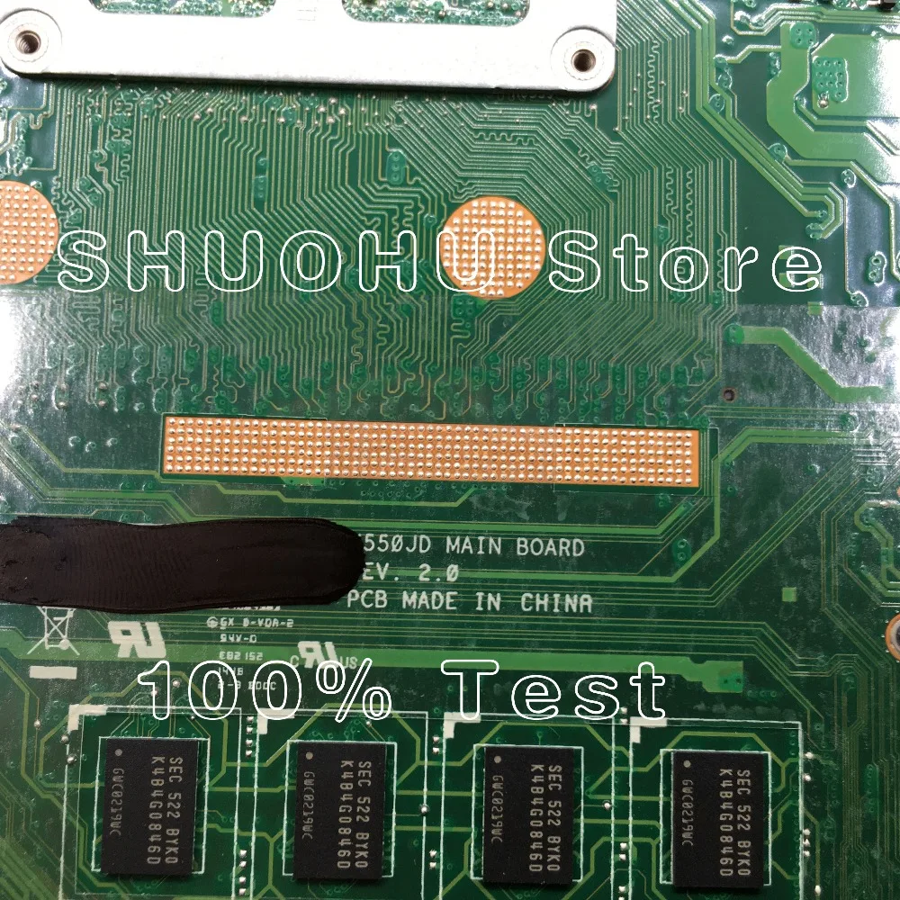 Материнская плата для ноутбука ASUS X550JX FX50J ZX50J A550J X550J протестированная