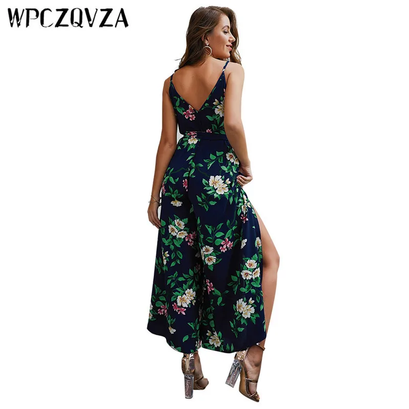 WPCZQVZA Новое модное летнее женское платье элегантное с принтом в богемном стиле