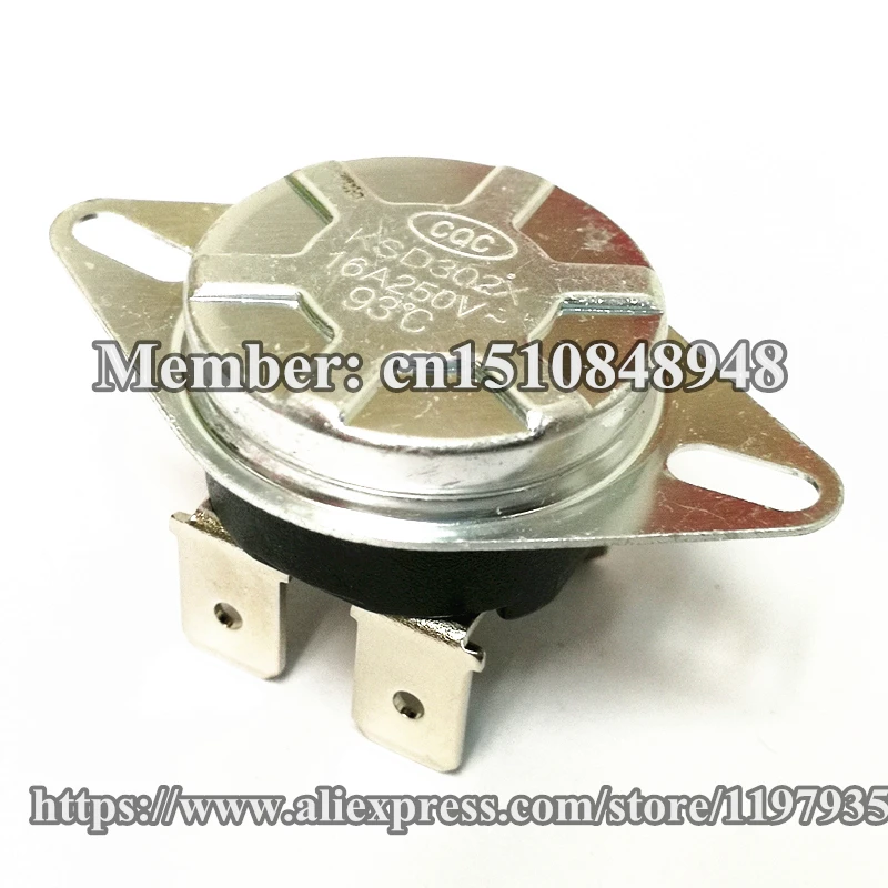 KSD302X KSD302T KSD302 250 в 20A 150 градусов 15A 16a переключатель контроля температуры 150C|switch