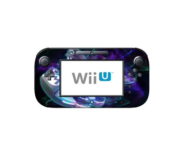 MARI0 Cart виниловая кожа Наклейка протектор для nintendo wii U и контроллер скины наклейки s - Цвет: Wii U Gamepad-405