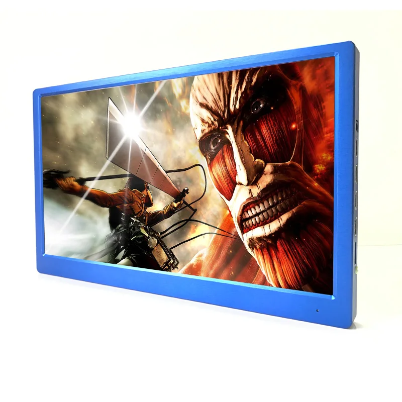 [HFSECURITY] 15 6 дюймовый портативный экран IPS 4K 60 Гц 3840*2160 HDMI-совместимый DP для Ps4 Pro Xbox ПК