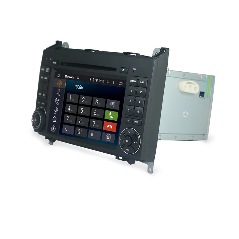Четырехъядерный автомобильный ПК Android 7,1 для Mercedes/Benz Vito Viano Sprinter Crafter Bluetooth радио wifi 3g DVR SWcontrol USB SD карта