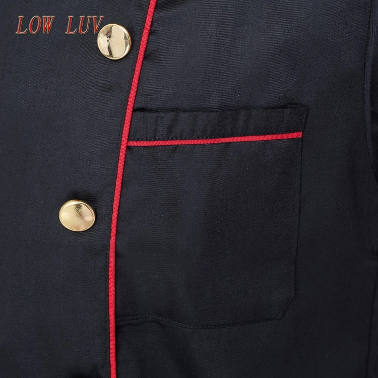 Новая летняя дышащая двухрядная женская униформа для кухни с короткими