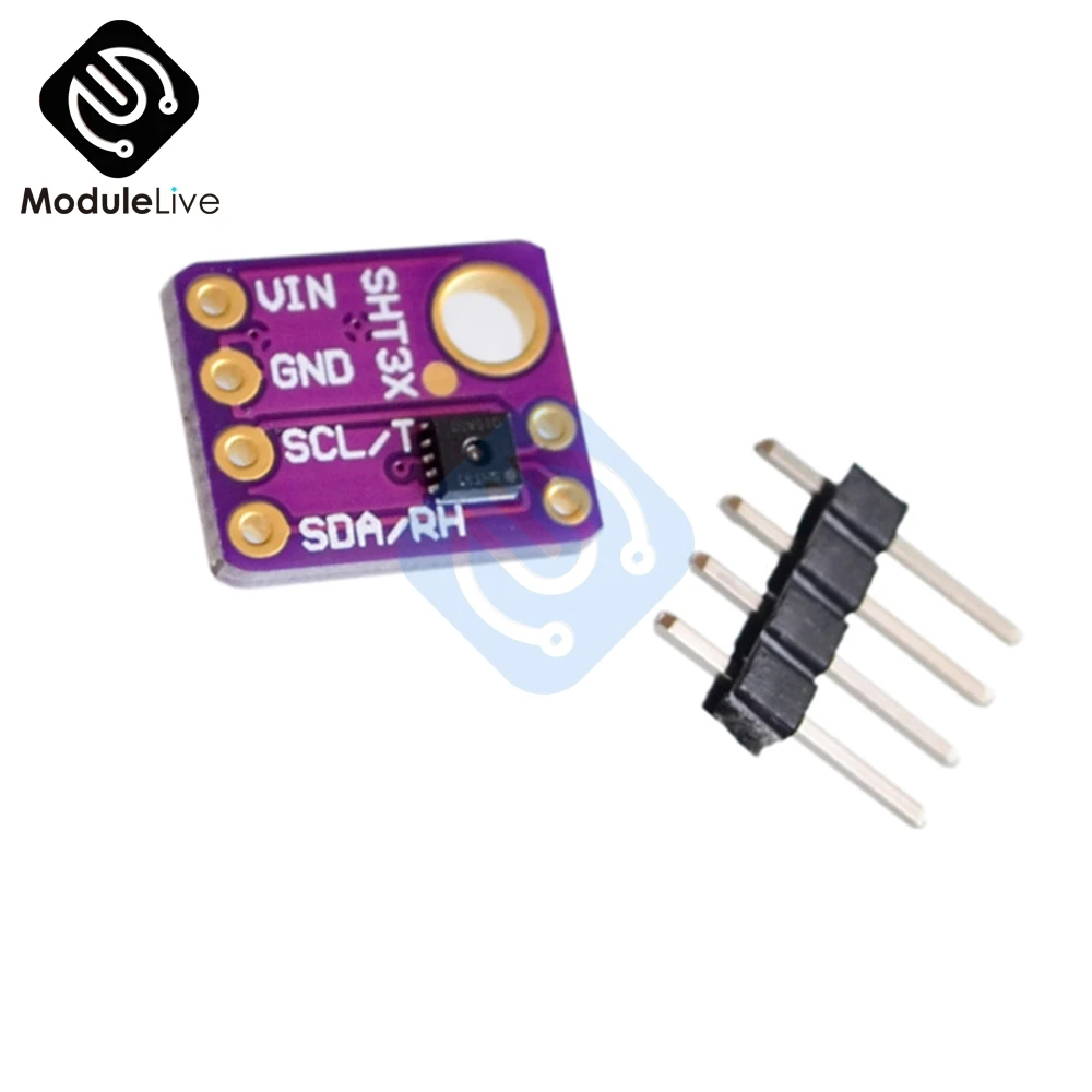 SHT31 D температуры модуль датчика влажности микроконтроллер IIC I2C Breakout Weather 3V 5V