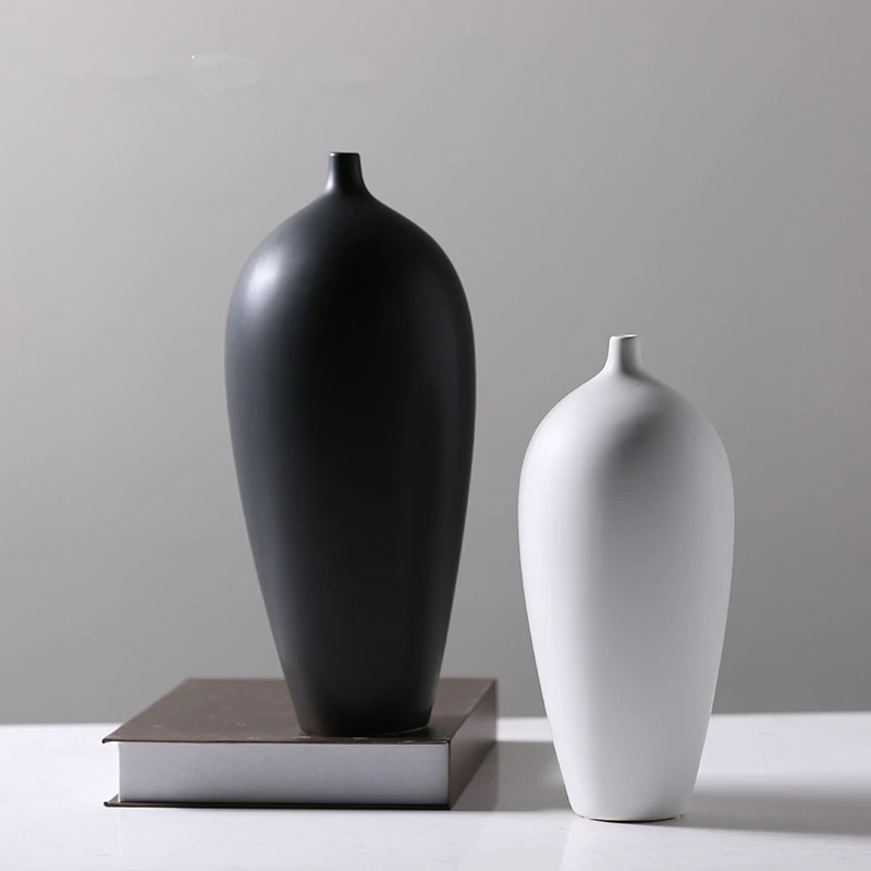 

Modern And Simple Style Chinese Jingdezhen Porcelain Vases Ceramic Vases for Wedding Home Decoration Office Flowers Placed 13