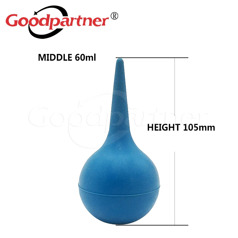 

2PC x Goodpartner Printer Copier Parts 60ml Middle Rubber Aurilave WASHING EAR BALL Cleaning Toner Cartridge Repair Tool Blower