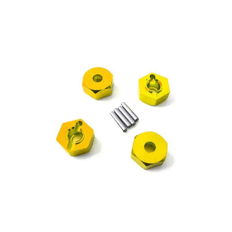 HSP 4pcs 102042 122042 Wheel Hex Nut 12MM Drive Hubs With Pins 02100 1/10 Upgrade Parts For 94122 94123 94111 94108 94177 RC Car | Игрушки и