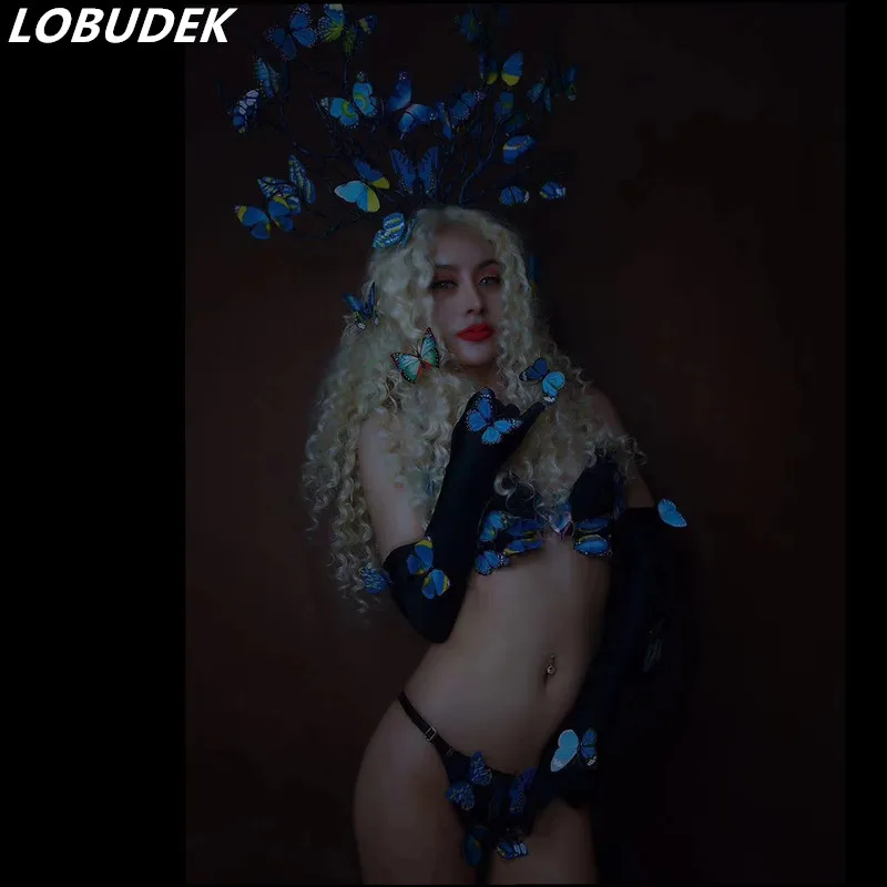 Женский комплект из перчаток и бюстгальтера|Бальные танцы| |