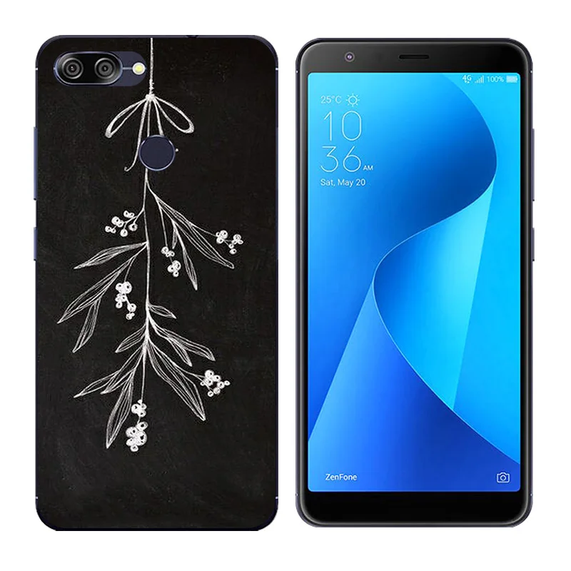 Для ASUS Zenfone Max Plus M1 Чехлы TPU Const печать ZB570TL X018D X018DC Силиконовая задняя крышка |