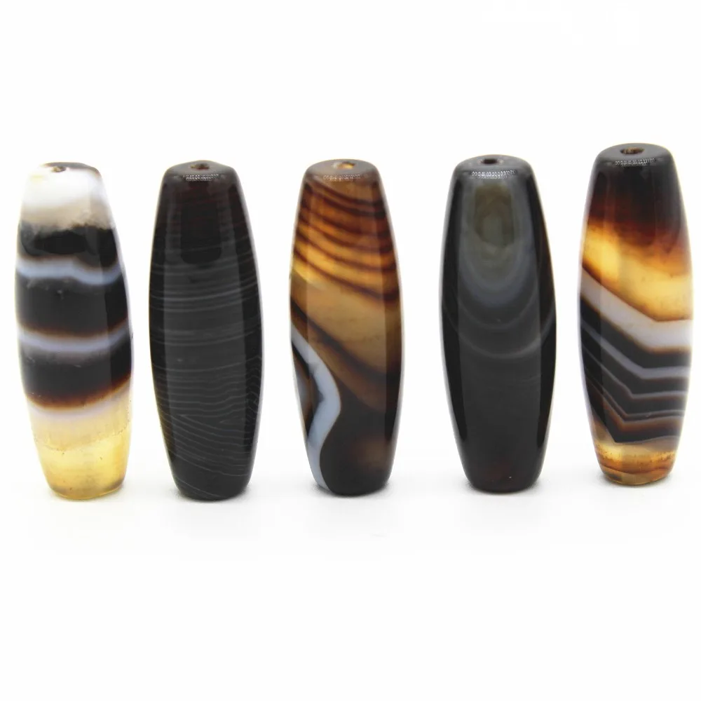 SEA MEW 10*30mm /12*40mm High Quality Sardonyx Beads Loose Bead For Jewelry Making 5PCS | Украшения и аксессуары