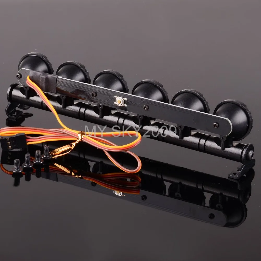 

1pcs Multi Function Ultra LED Light Bar For RC Off-Road Truck Car D90,CC01,SCX10