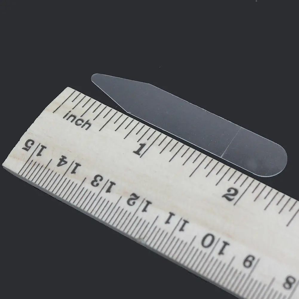 200 шт. новый прозрачный пластиковый воротник фиксаторы костей для мужчин и женщин