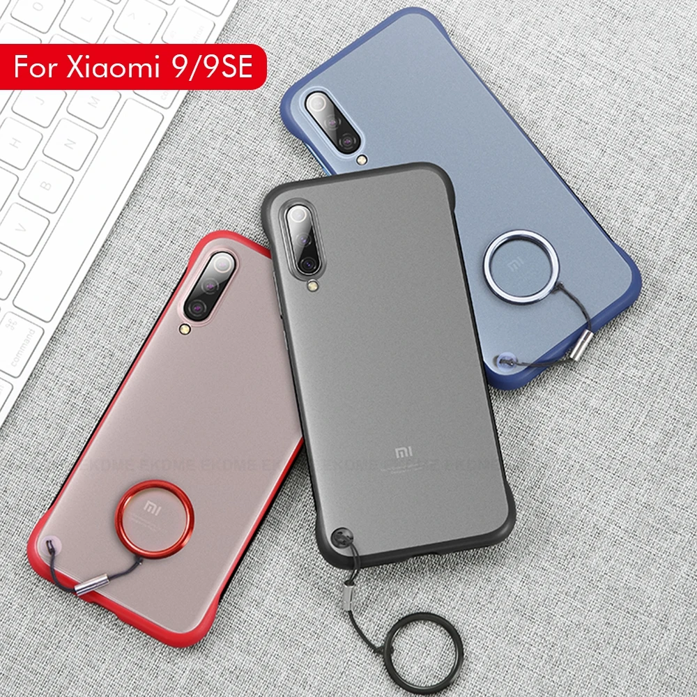 For Xiaomi 9 Mi9 SE Mi 9T Pro Case Borderless Transparent PC Silicon Anti Fall Cover Redmi K20 | Мобильные телефоны и