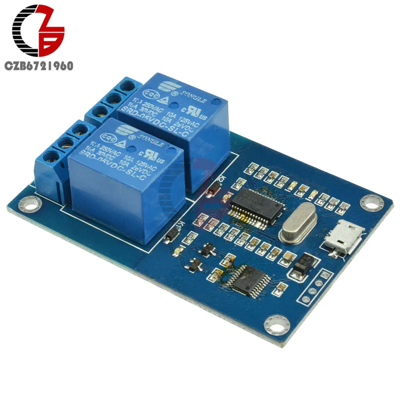 DC 5V 2 канальная микро Светодиодная панель управления с индикатором канальный USB