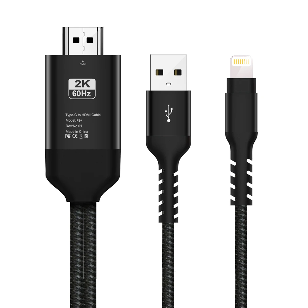 GREATLINK PLAY кабель для Lightning-HDMI адаптер USB кабель HDMI 1080P Аудио адаптер смарт-конвертер кабель для iPhone x xs xr 8