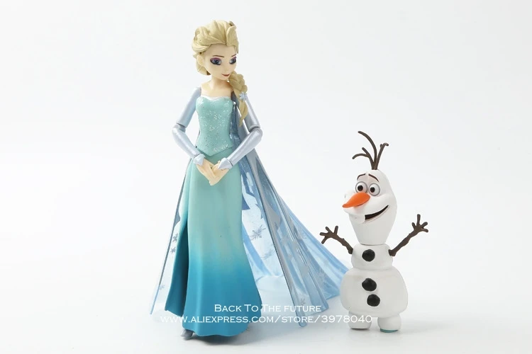 Disney Frozen Elsaprincess 2 шт./компл. 6 5 13 см фигурка осанка коллекция украшений аниме