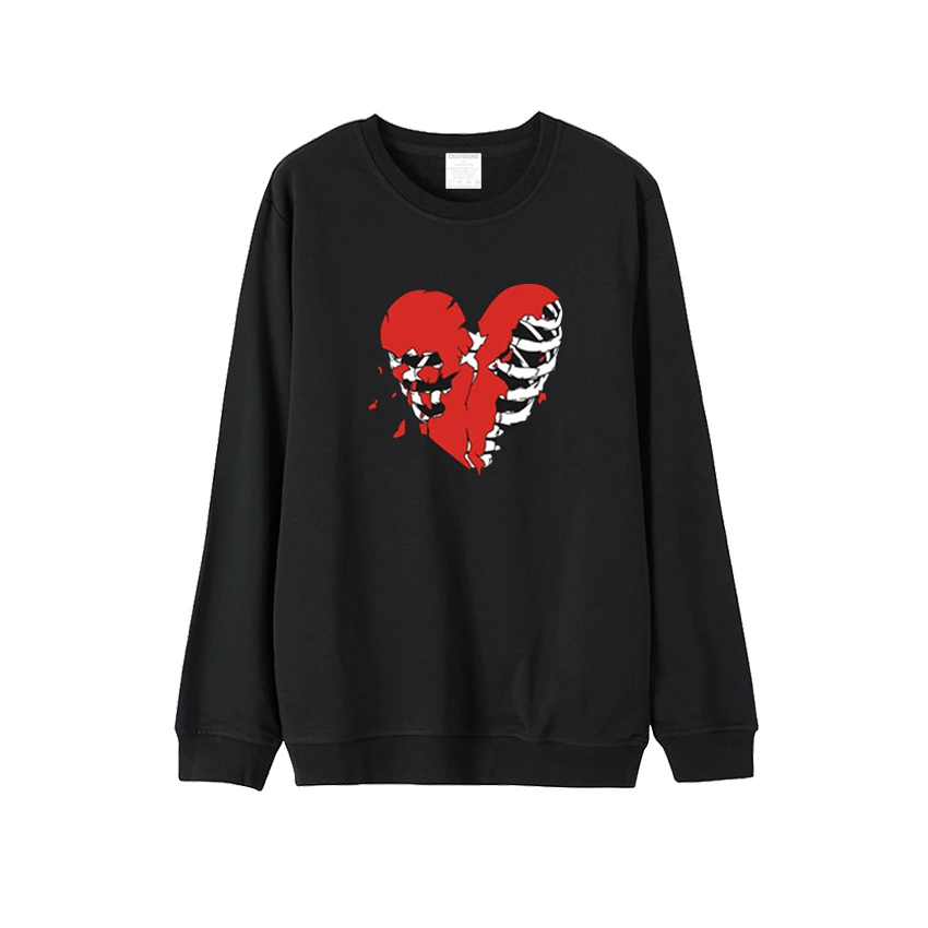 2019 hot new fashion casual cotton men and women round neck Sweatshirt creative print jacket | Мужская одежда