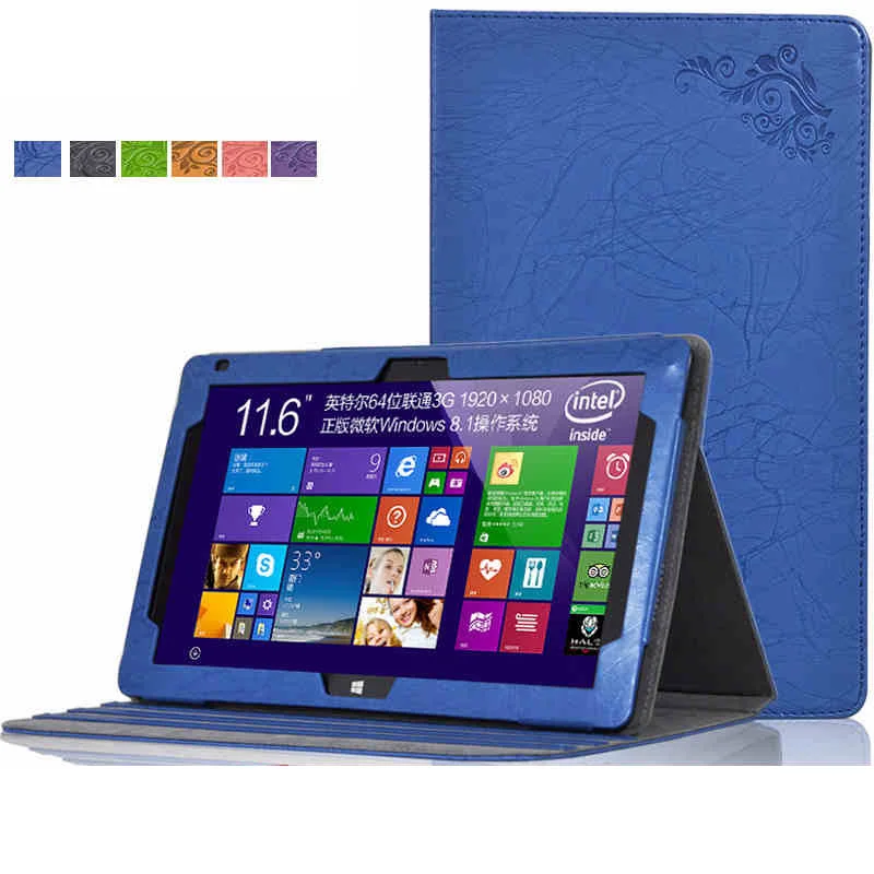 Protective leather case + otg screen protector стилус для i7 remix 11.6 ''tablet pc покоя магнит stand |