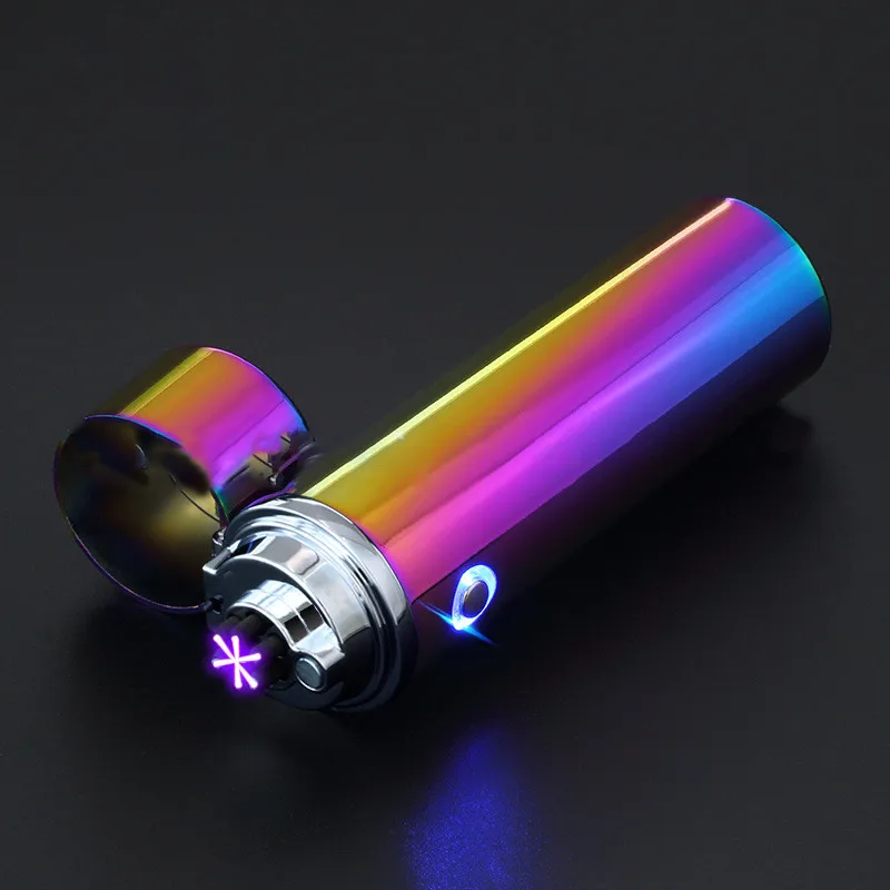 9 Дизайн 6 дуговая Зажигалка более мощная USB перезаряжаемая электрическая плазменная импульсная Зажигалка для дыма сигарет табачная трубка - Цвет: 9