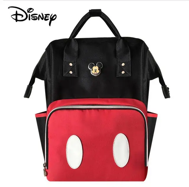 2 Disney модная сумка для мам, многофункциональная сумка для подгузников, рюкзак для подгузников, Детская сумка с ремнями для коляски, для ухода за ребенком, DS5603 - Цвет: 2