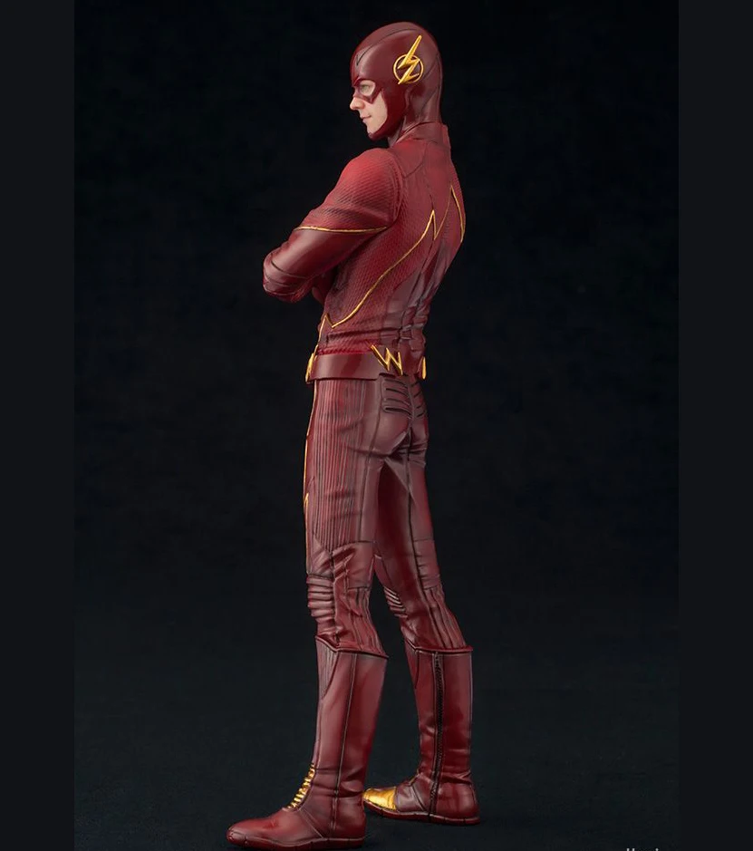 Бесплатная доставка 7 "DC супер герой флэш Барри Аллен в коробке 17 5 см Новая ПВХ