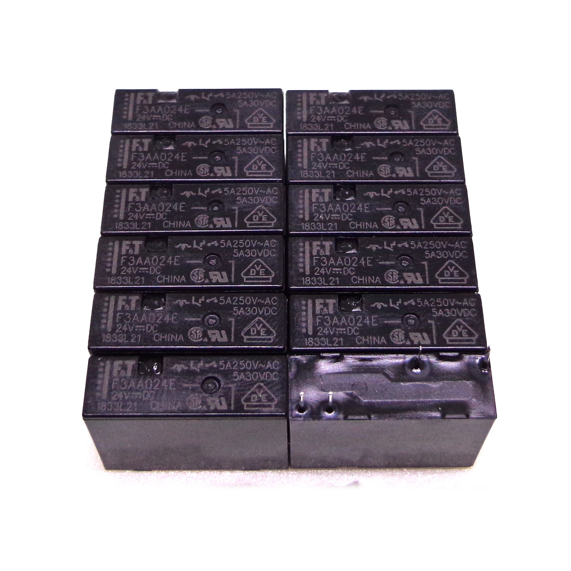 Новинка оригинальное реле F3AA024E F3AA012E F3AA005E 24 в пост. Тока 12 5 20 шт.|Реле| |