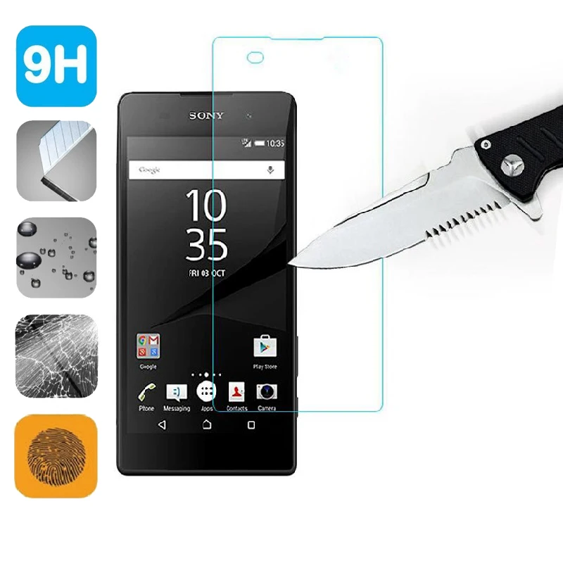 9H Премиум Защитная пленка из закаленного стекла для Sony Xperia E5 f3311 f3313 LTE защитная E 5