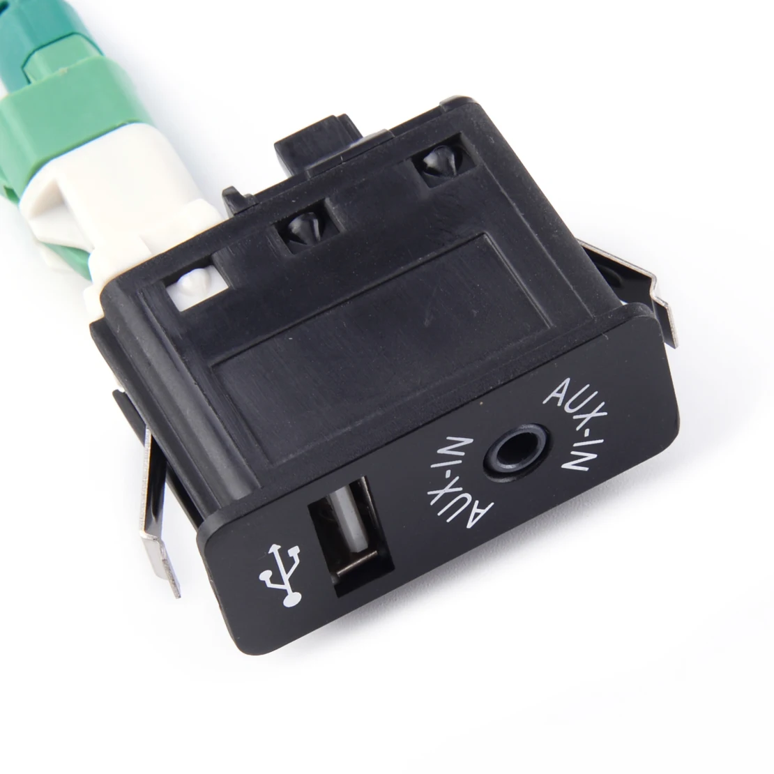 DWCX Автомобильный USB Aux переключатель гнездо жгут адаптера кабеля подходит для Mini