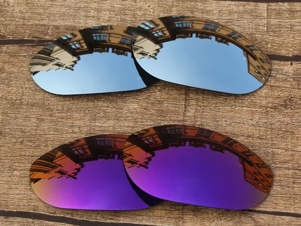 Chrome and Violet Vonxyz 20+ выбор цвета поляризованные Сменные линзы для-оправа Oakley Monster Dog - Цвет линз: Chrome and Violet