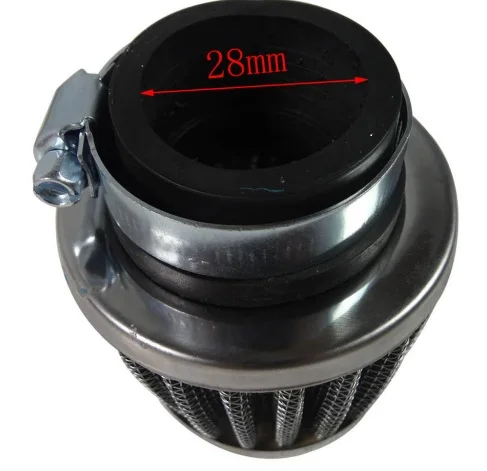 Воздушный фильтр CB50 J MB5 SS50 XR CRF50 CT70 PW50 для скутера питбайка 28 мм 32 44 бесплатная