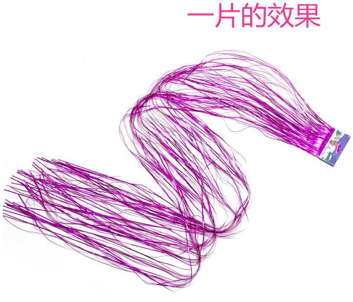 6 Colors 10CMx1M Metalic Foil Fringe Curtains Balloon Tassels Decor Party Decoration Supplies 100pcs/lot | Дом и сад