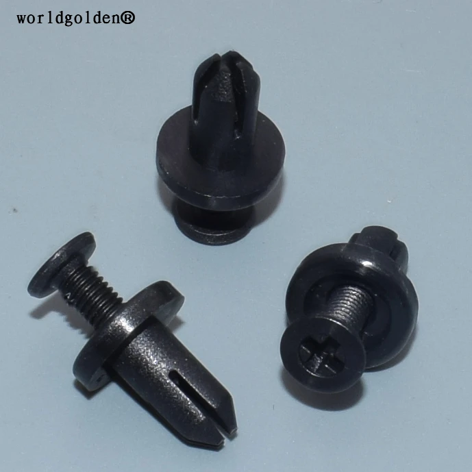 

worldgolden 100 шт. пластиковые крепления передняя решетка фиксатор крыла для Mazda EA01-50-037 EA 0150037