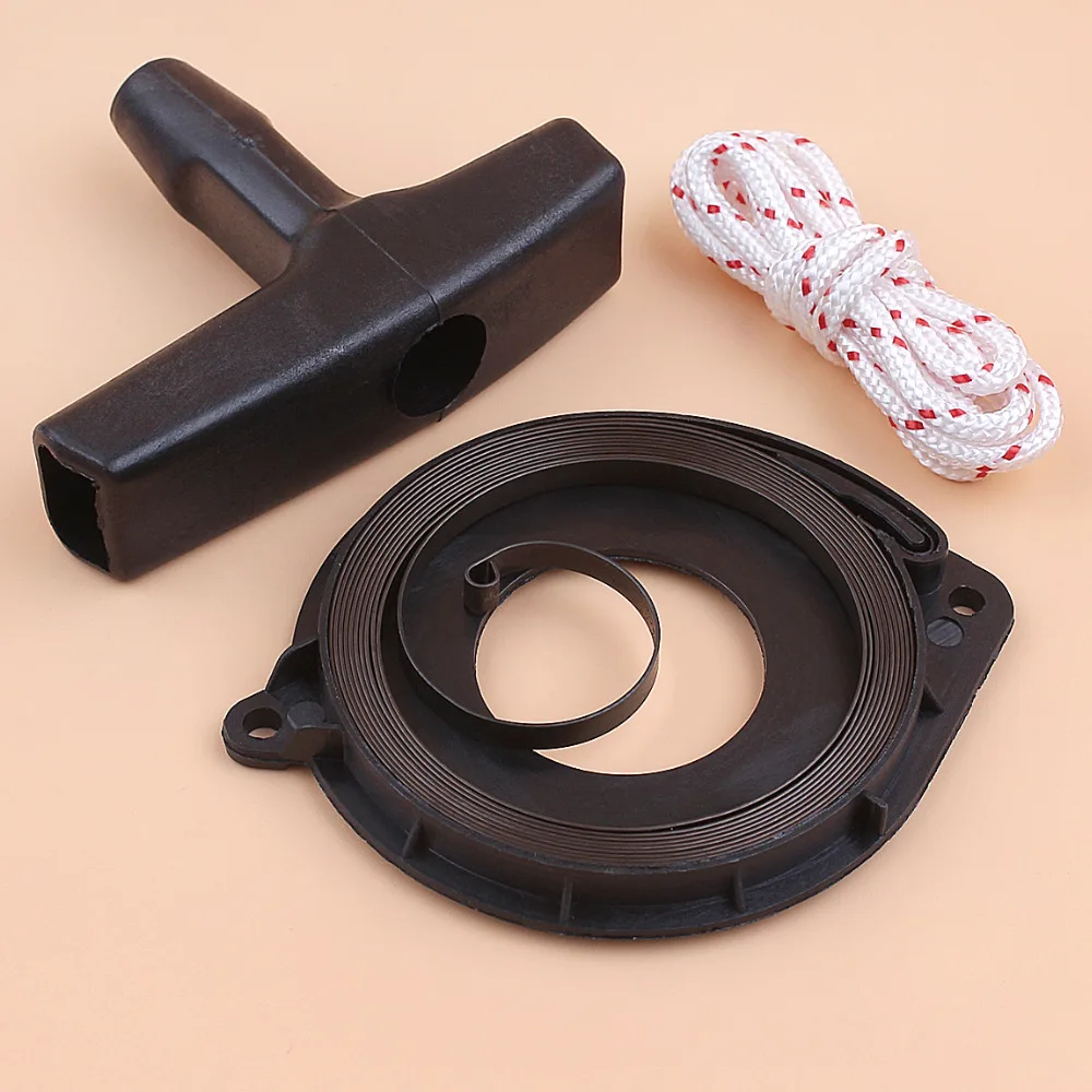 

Recoil Starter Spring Handle Rope Repair Kit Fit Husqvarna 435 440 445 450 455 460 461 Chainsaw Engine Motor