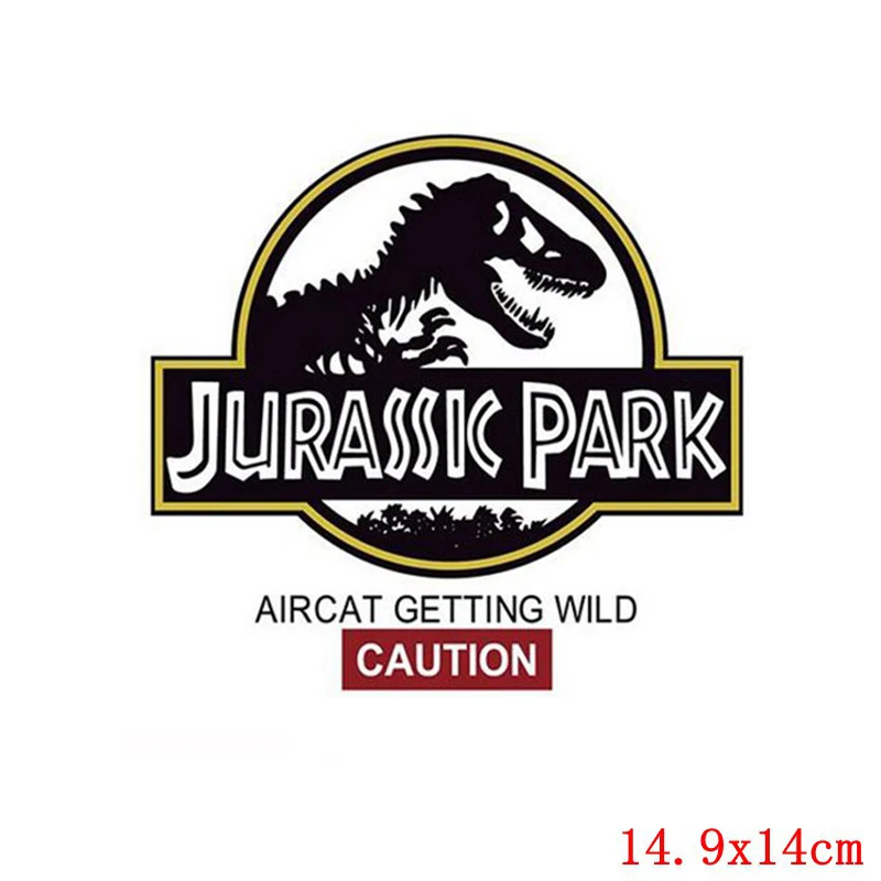 Prajna T-REX наклейки Красочные мальчик железа на переводе для одежды печать DIY динозавр термотрансферный в стиле панк украшения H