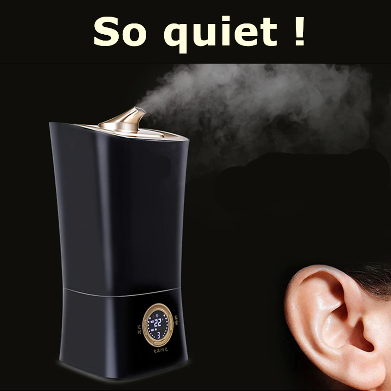 Быстрая доставка Интеллектуальный небулайзер ультразвуковой увлажнитель умный