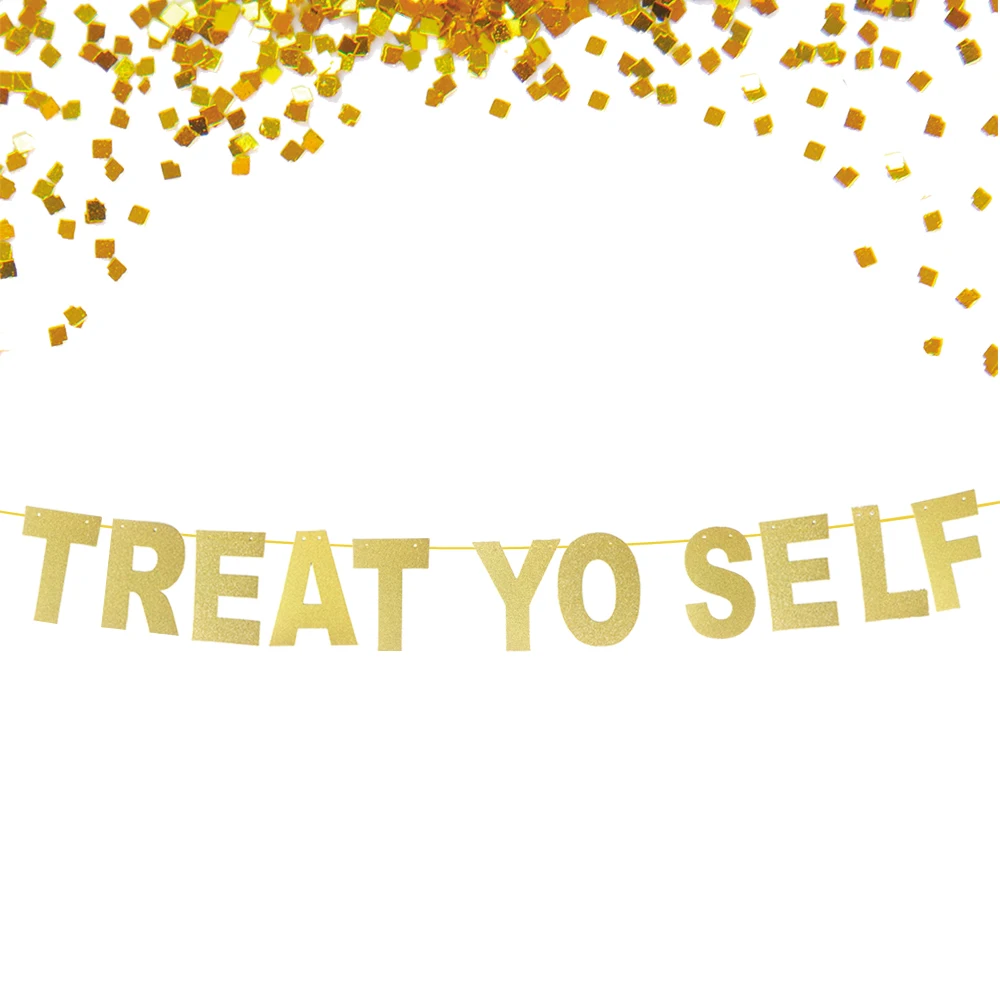 Индивидуальный баннер Treat Yo праздничный для мороженого свадебная Гирлянда
